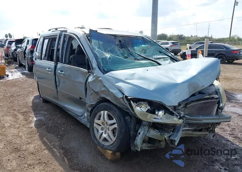 2006 Honda Odyssey Ex-L from USA, damaged, VIN 5FNRL38656B126244